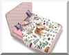 Pastel Pink Double Bed