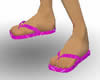 CJ69 Pink Flip Flops