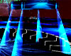 N-Blue laser-rave club-