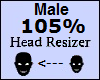 Head Scaler 105% Male