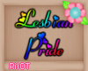Lesbian Pride Headsign