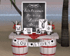 W. Our Love Story Table