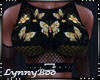 *Gold Butterfly Top