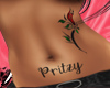 Pritzy (tummy tattooo)