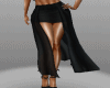Skirt long sexy Black