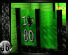 (JB)Black/Green-80s