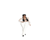 Baggy white pants ( XL)