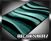 [BGD]Mod Teal Rug