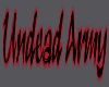 undead army team sticker