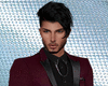 Maroon Elegant Suit M