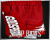 Red SPEED Shorts