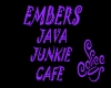 Java Junkie Cafe Sign