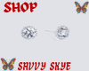 Stud Diamond Earrings