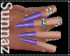 (S1)Lavender Nails