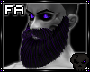 (FA)PVC Beard Purp