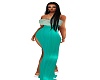 ASL Christie Teal Gown