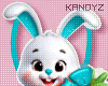 !!K Bunny Backpack Teal