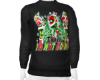 BLACK GRINCH SWEATER