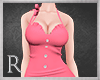 R. Ira Pink Dress