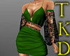 Emerald LacySpring Dress