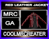 RED LEATHER JACKET