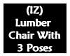 IZ Lumber Chair 3 Poses