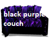 black purple couch
