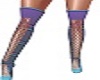 soft neon stileto boots