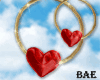 BAE| Heart Hoops Gold