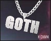 [K] Goth Necklace