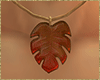 fall leaf necklace