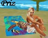 Beach Towel Turtle