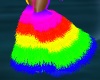 *Furry Rainbow Boots MF