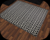 Black and White Rug