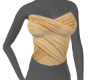 gold llt maid top