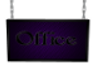 PurpleOfficeSign