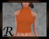 Fall Orange Turtleneck