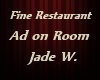 Ad on Room Fine Restaur.