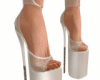 transparent heels