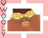 Collar w pendent gold