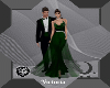 Green Long Dress/Couple