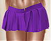 T- Skirt Pleat purple