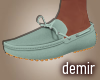 [D] Romans green loafer