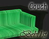 [Bebi] Grn/blk couch
