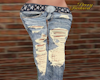 western distressed jeans