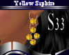 S33 Yell/Saphire Earring