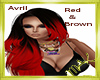 Avril Red & Brown