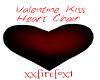 Valentine heart kiss 