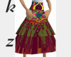 Layerd Batik Skirt