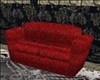 Red Leather Sofa
